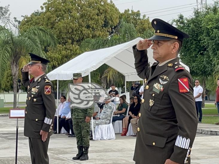 Nombran a nuevo comandante del Séptimo Batallón de Infantería en Poza Rica