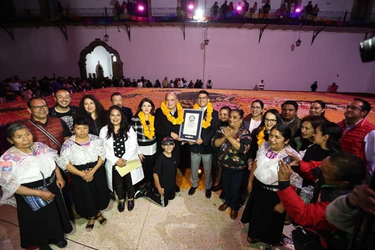 Puebla consigue récord Guinness por figura de catrina hecha con pan