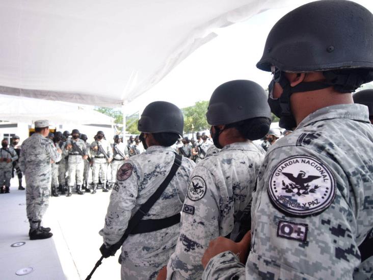 Veracruz, tercer lugar a nivel nacional con mayor presencia de elementos de la Guardia Nacional