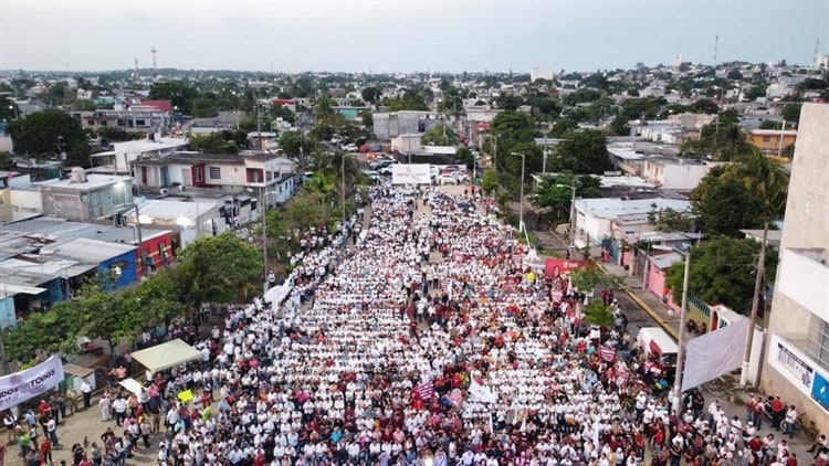 Morena realiza en Boca del Río asamblea informativa de Reforma Electoral
