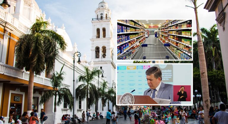 Tienda en Veracruz tiene la cuarta despensa más cara del sureste: Profeco