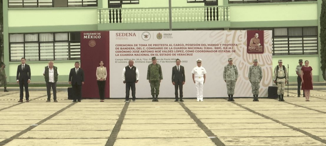 Nombran a Gerónimo José Antonio Noé nuevo coordinador estatal de la Guardia Nacional en Veracruz (+Video)