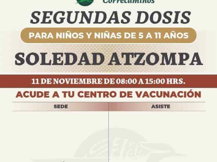 Anuncian vacunación vs covid en municipios de la sierra de Zongolica