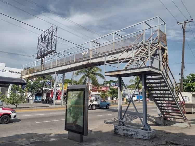 Cerrarán avenida Ejército Mexicano por retiro de puente peatonal de La Boticaria, en Boca del Río