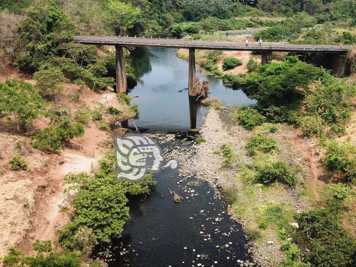 Sequía moderada en 3 municipios del sur de Veracruz