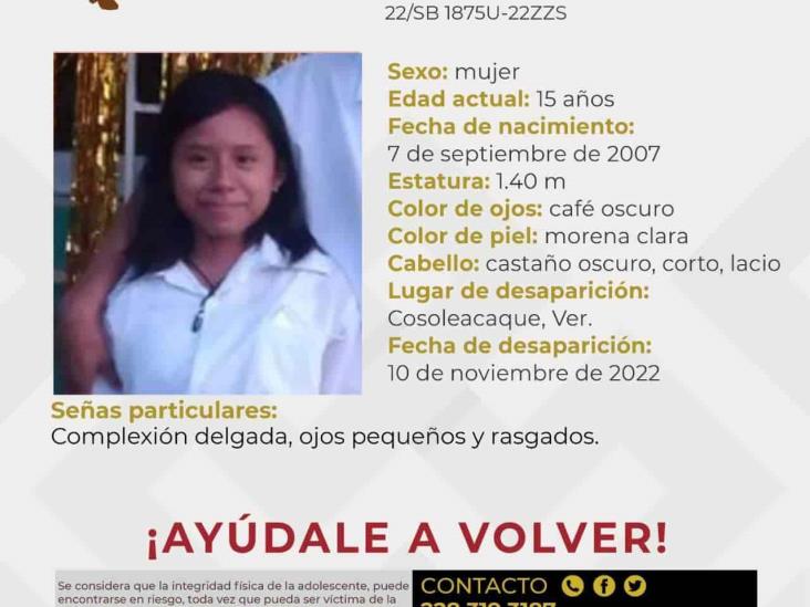 Localizaron a quinceañera desaparecida en Minatitlán