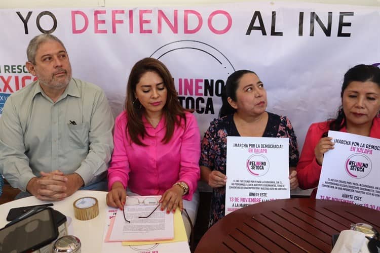 Estas ciudades de Veracruz se unirán a marcha en defensa del INE