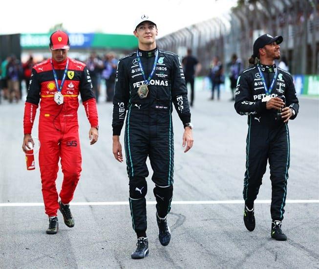 Mercedes sorprende en carrera sprint del GP de Brasil; ¿Cómo le fue a Checo?
