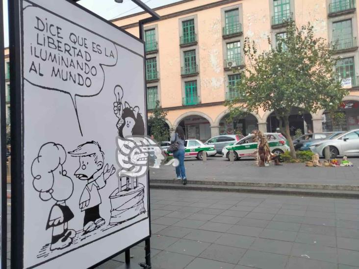 El ideal de un mundo más justo, con todas las interrogantes; llegó a Xalapa con Mafalda