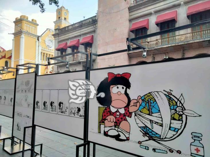 El ideal de un mundo más justo, con todas las interrogantes; llegó a Xalapa con Mafalda