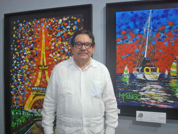 El artista plástico MAENGO llevan a cabo su 5ta exposición pictórica