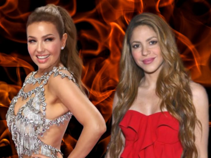 ¿Thalía habló mal de Shakira y la tachó de dramática por divorciarse?