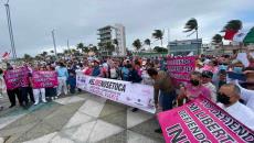 Veracruzanos se suman a la marcha nacional en defensa del INE(+Video)