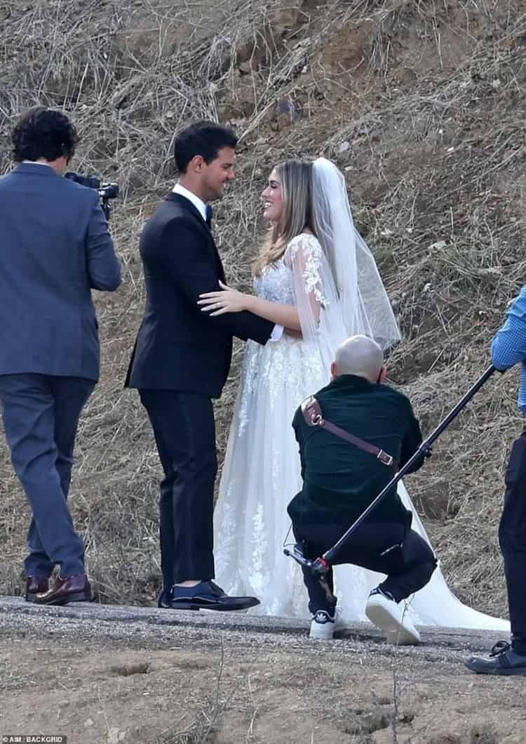 ¡Se casó el lobito! Taylor Lautner se unió en matrimonio con Tay Dome