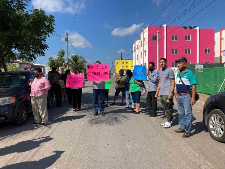 Acusan despojo de terreno para vivir al norte de la ciudad de Veracruz (+Video)