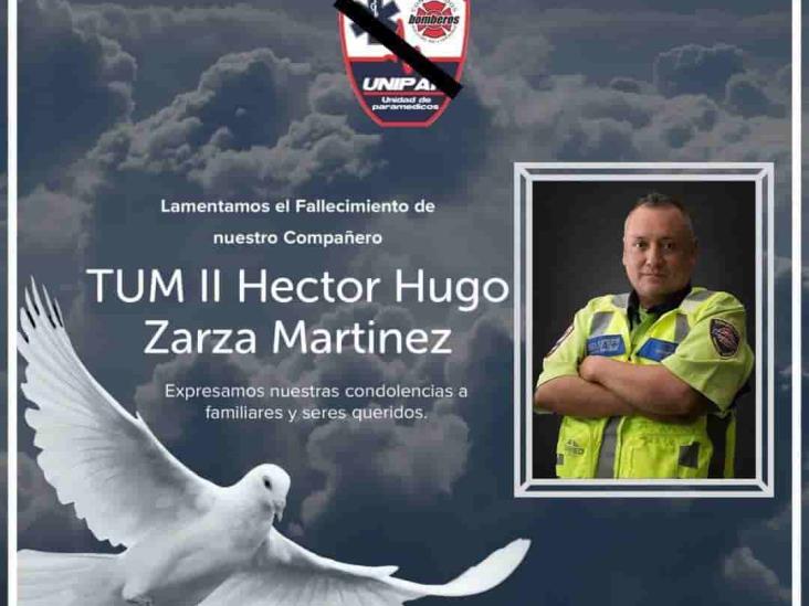 Falleció Héctor Hugo Zarza, conocido paramédico de Bomberos Conurbados de Boca