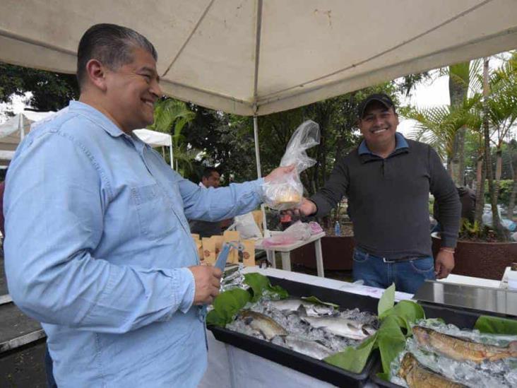 Productores de trucha quieren su propio mercado acuícola en Xalapa (+Video)
