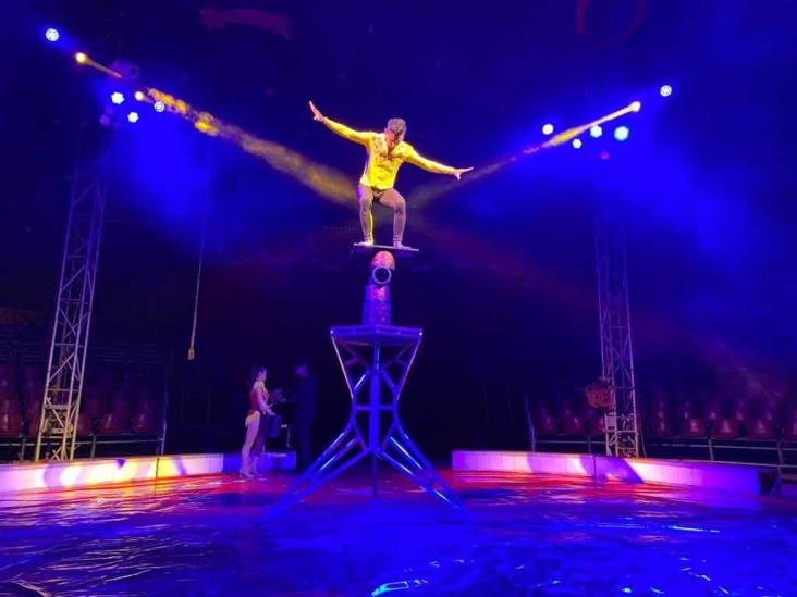 Vie de Cirque; el espectáculo circense llegó a Boca del Río
