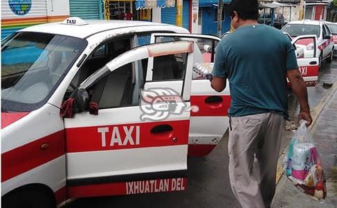 Difunden mensaje en el que taxistas aumentarán tarifas en sur de Veracruz