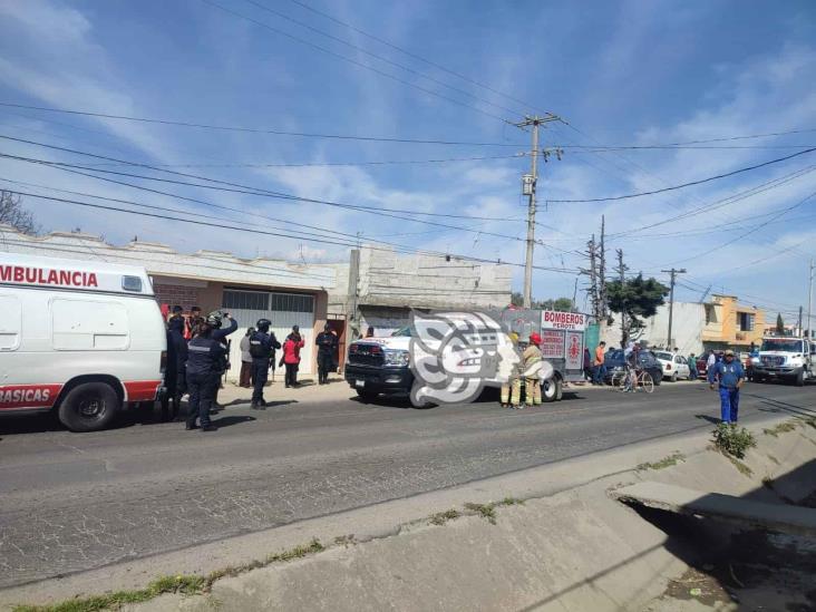 Se registra explosión por fuga de gas en vivienda del centro del estado de Veracruz