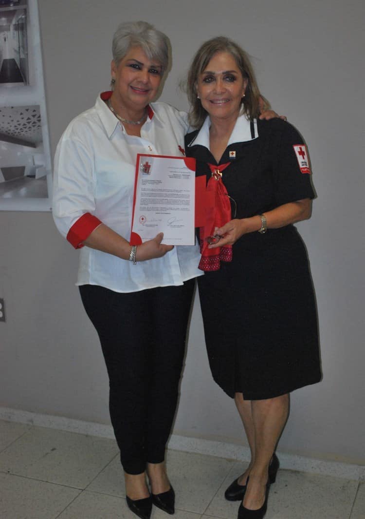 Reactivan a Damas Voluntarias de la Cruz Roja Mexicana en el Estado de Veracruz