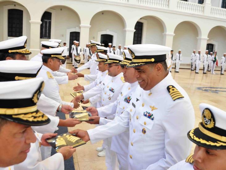 Ascienden a 617 elementos de la Tercera Región Naval de Veracruz