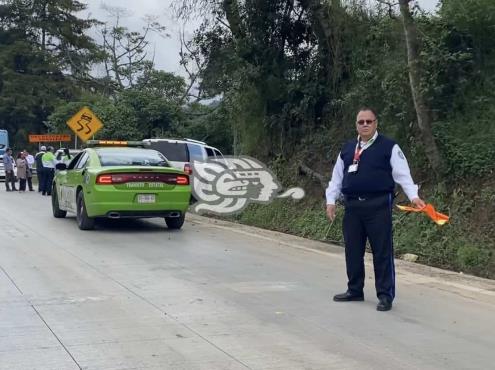 Ante accidentes, asfaltaran carretera Xalapa-Coatepec