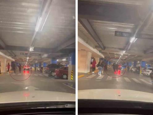 Persecución y disparos en estacionamiento de Plaza Mítikah en CDMX (+Video)