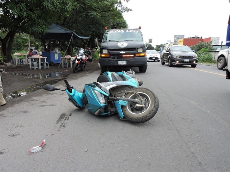 Hasta cuatro accidentes de motocicletas se registran semanalmente en la Cuenca del Papaloapan