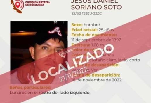 Localizan a Jesús Daniel tras 4 días desaparecido en calles de Veracruz
