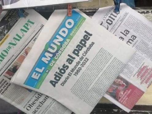 Diario El Mundo de Córdoba dice adiós, tras 62 años
