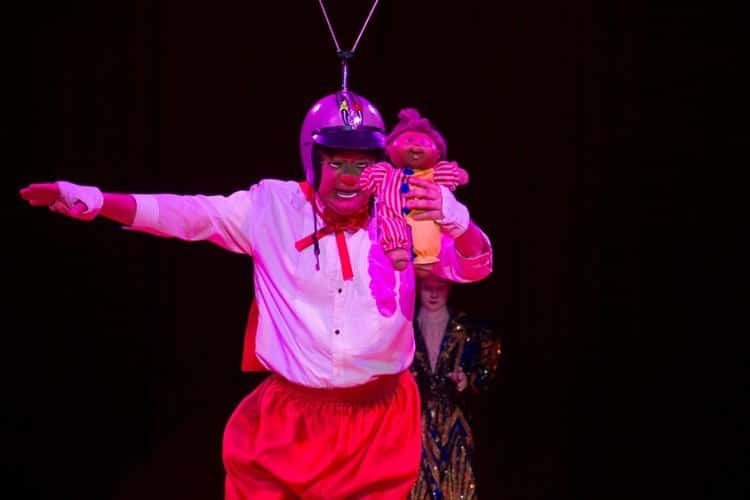 Parquín Jr, payaso con 35 años de carrera que desborda sonrisas con su show en circo Vie de Cirque