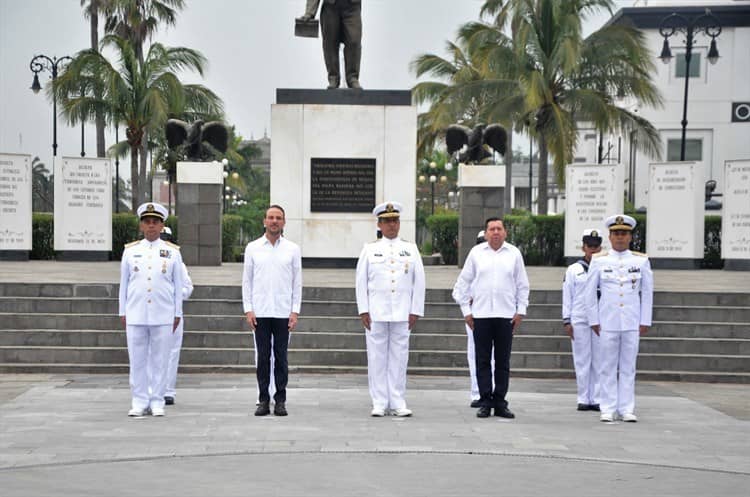 Conmemoran el Día de la Armada de México en la Tercera Región Naval de Veracruz