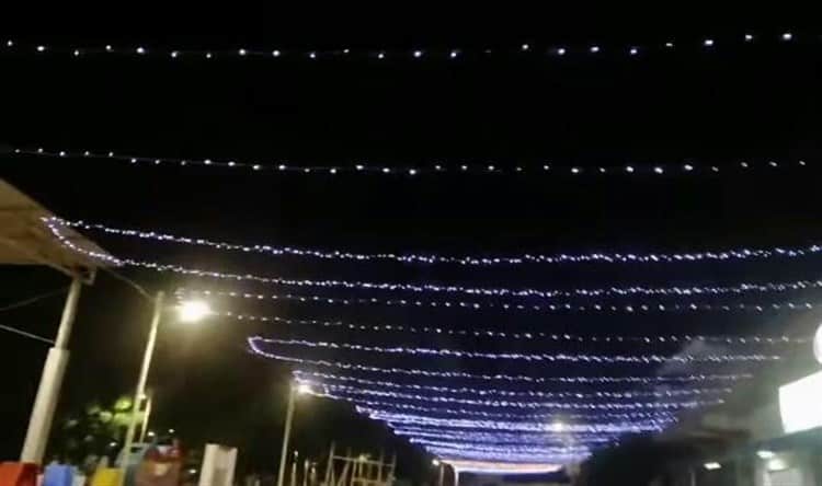 ¡Llegó la Navidad! Iluminan calles de Zempoala