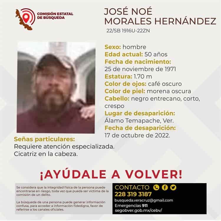 Buscan a dos hombres desaparecidos en Álamo, Veracruz