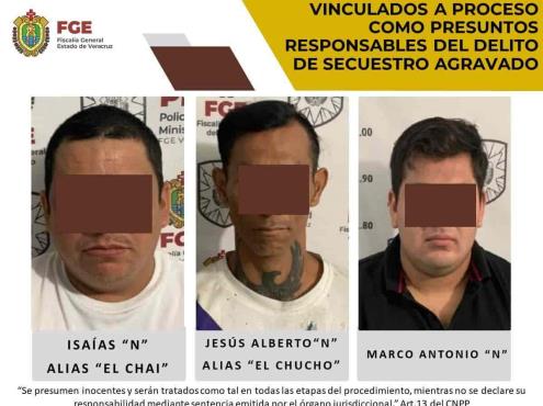 Vinculan a proceso a presuntos secuestradores en Martínez de la Torre