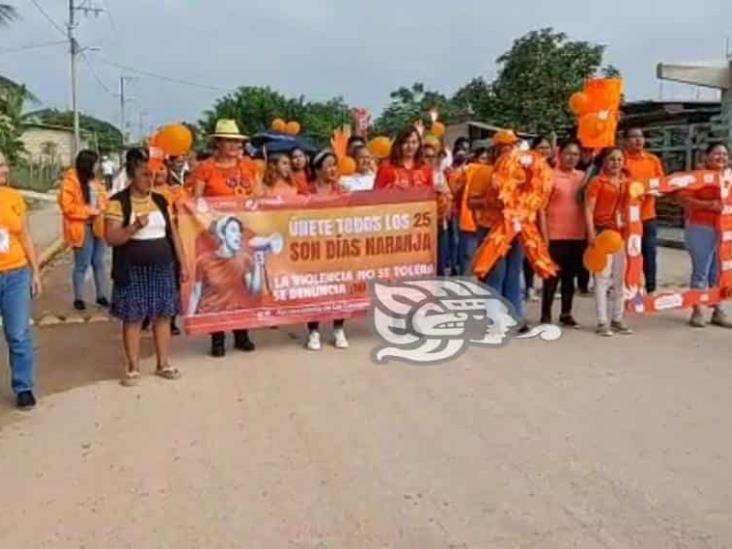 Choapenses marchan para eliminar violencia contra mujeres