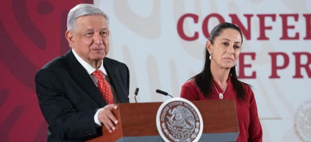 AMLO felicita a Claudia Sheinbaum, jefa de gobierno de la Ciudad de México por anuncio de boda