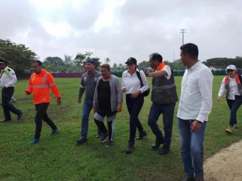 Llega la secretaria de PC estatal a Nanchital; atenderá afectaciones por fuga de amoniaco (+Vídeo)