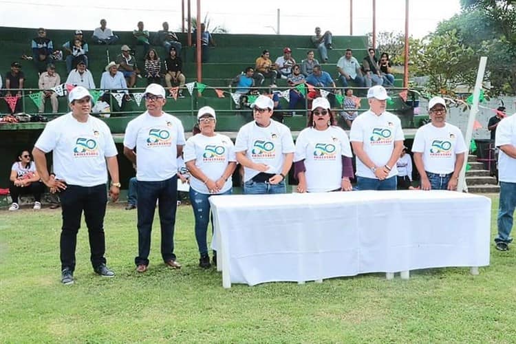 Celebran 50 Años del campo deportivo 20 de Noviembre en Zempoala