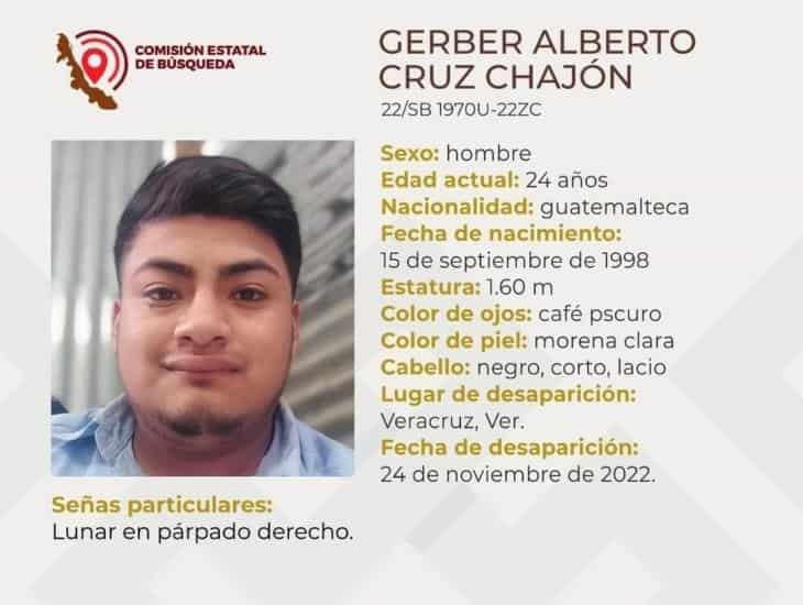 Desaparece hombre guatemalteco en calles de Veracruz