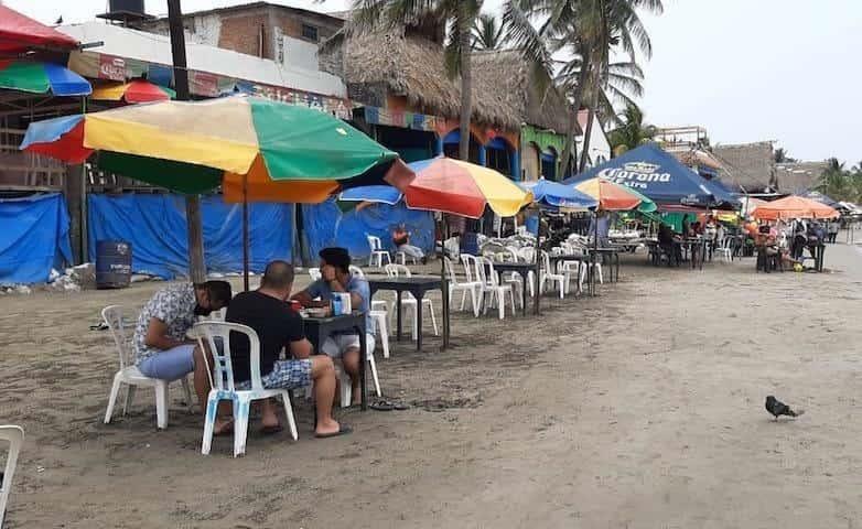 Una tonelada de mariscos! Palaperos se preparan para temporada alta