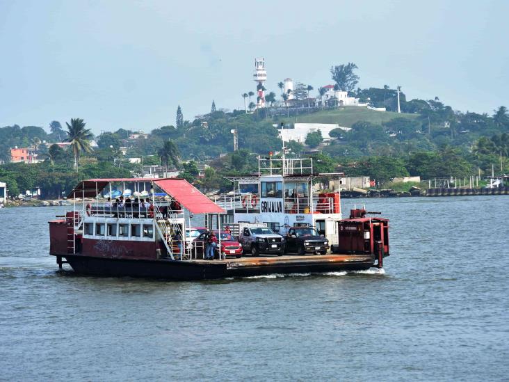 Ampliarán horarios del servicio de transbordador en Coatzacoalcos 