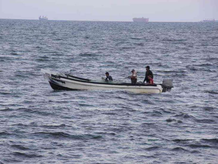 Frentes fríos frenan actividad en el mar de pescadores de Veracruz