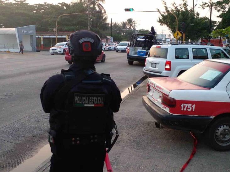 Hieren a persona a balazos frente a la central camionera de Coatzacoalcos (+Video)
