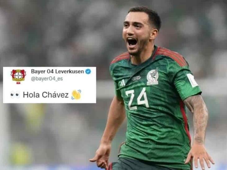 Bayer Leverkusen coquetea con Luis Chávez luego de golazo