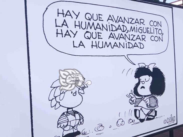 ¡Date prisa! Se va Mafalda de Xalapa, solo quedan unos días de exposición (+Video)