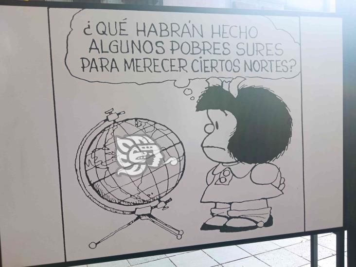 ¡Date prisa! Se va Mafalda de Xalapa, solo quedan unos días de exposición (+Video)