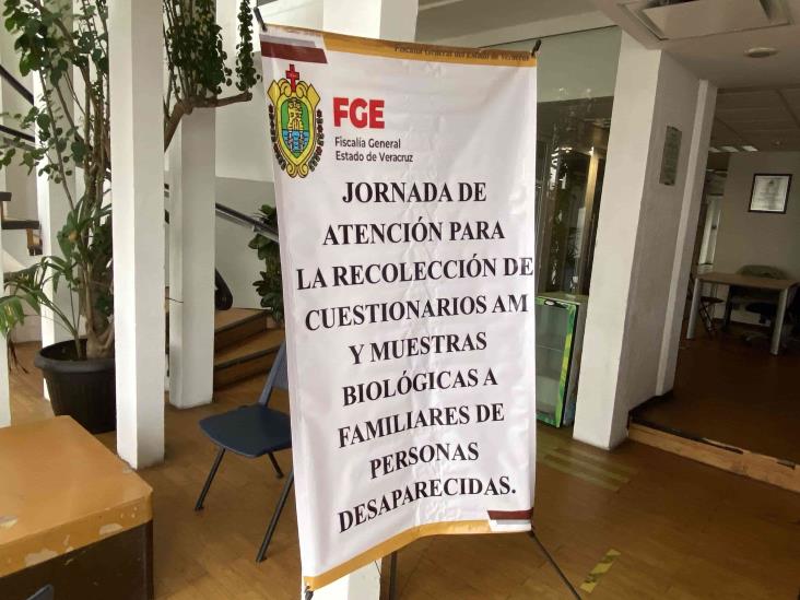 Realizan en Veracruz jornada de recolección de datos para identificación a personas desaparecidas