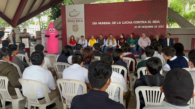 Poza Rica, segundo lugar estatal en casos confirmados de VIH